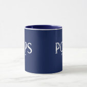 Navy Blue Pops Oprichtingsjaar Mok (Midden)