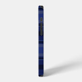 Navy Blue Pset iPhone Hoesje (Linkerkant)