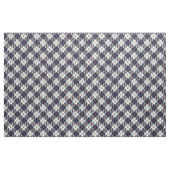 Navy Blue Pset Pattern Stof (Yard (91,4 cm))