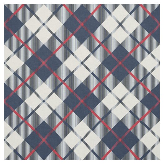 Navy Blue Pset Pattern Stof (Swatch)