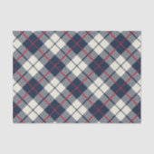 Navy Blue Pset Pattern Tissuepapier (Voorkant)
