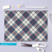 Navy Blue Pset Pattern Tissuepapier (Craft)
