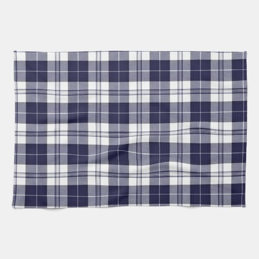 Navy Blue Pset Theedoek (Horizontaal)