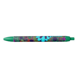 Navy Blue Rainbow Mod Ink Pen