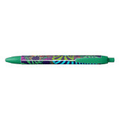 Navy Blue Rainbow Mod Ink Pen (Achterkant)