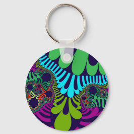 Navy Blue Rainbow Mod Sleutelhanger