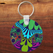 Navy Blue Rainbow Mod Sleutelhanger (Voorkant)