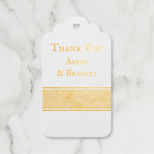 Navy Blue  Roos Bridal Tea Cadeaulabels (Voorkant)
