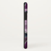 Navy Blue Roze marmer Agate Silver Glitter Glam #1 Case-Mate iPhone Case (Achterkant / rechts)