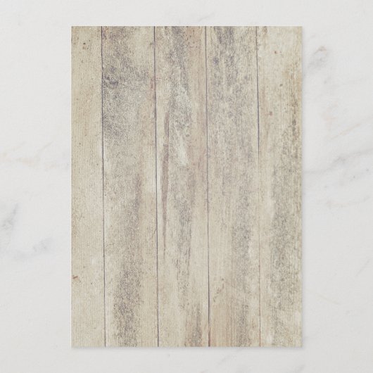 Navy Blue Rustic Nautical Wedding Details Informatiekaartje (Achterkant)