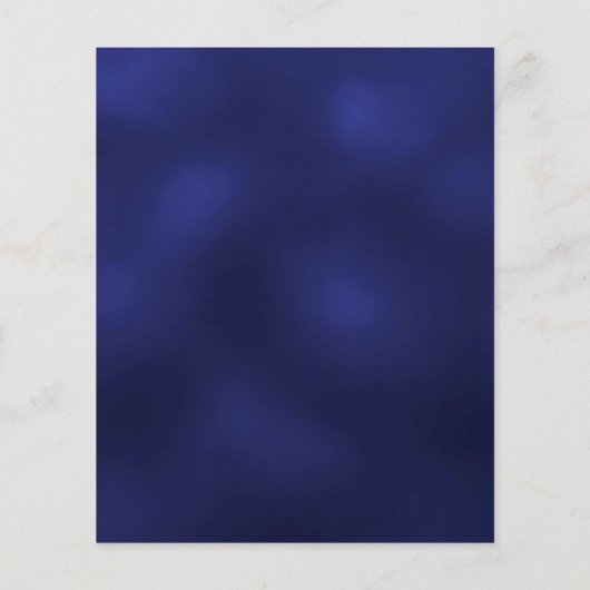 Navy blue Silver Glitter budget bruiloft uitnodigi (Achterkant)