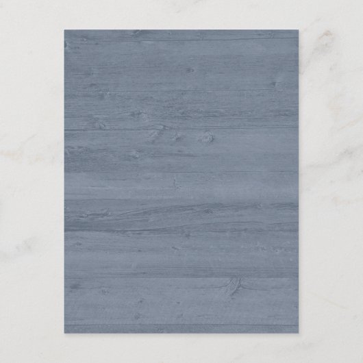 Navy Blue Silver Grey Floral Hotel Accommodaties Informatiekaartje (Achterkant)