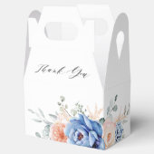 Navy Blue Slate Dusty Blush Pink Vrijgezellenfeest Bedankdoosjes (Geopend)