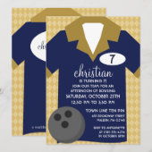 Navy Blue sluit zich aan bij het team Bowling Birt Kaart (Voorkant / Achterkant)