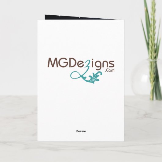 Navy blue snewflakes winterbruiloft Dank u Bedankkaart (Achterkant)