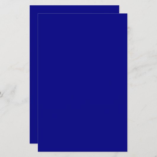 Navy Blue Solid Color (Voorkant / Achterkant)