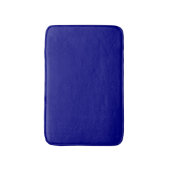 Navy Blue Solid Color Badmat (Voorkant Verticaal)