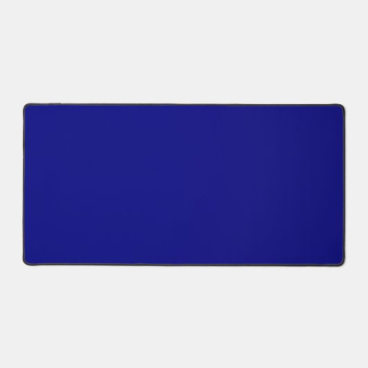 Navy Blue Solid Color Bureaumat (Voorkant)