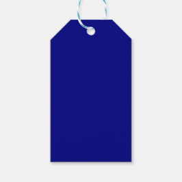 Navy Blue Solid Color Cadeaulabel