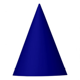 Navy Blue Solid Color Feesthoedjes
