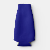 Navy Blue Solid Color Flesjeskoeler (Voorkant)