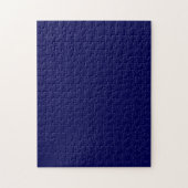 Navy Blue Solid Color past deze aan Legpuzzel (Verticaal)