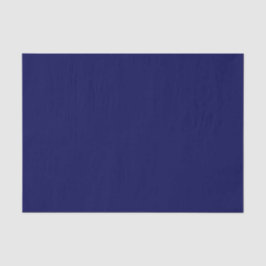 Navy Blue Solid Color past deze aan Tissuepapier