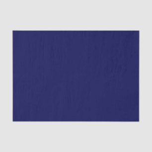 Navy Blue Solid Color past deze aan Tissuepapier