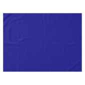 Navy Blue Solid Color Tafelkleed (Voorkant (Horizontaal))