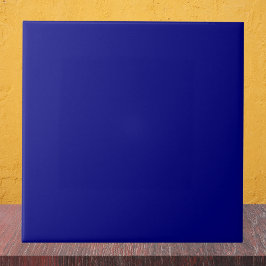 Navy Blue Solid Color Tegeltje