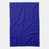 Navy Blue Solid Color Theedoek (Verticaal)