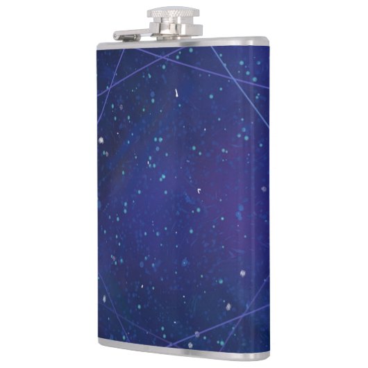 Navy Blue sparkle Heupfles (Links)