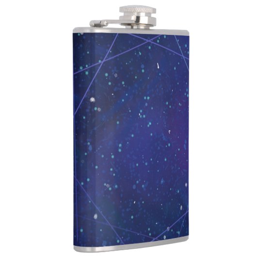 Navy Blue sparkle Heupfles (Rechts)