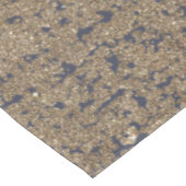 Navy Blue Sparkly Glitter Ombre Tafelkleed (Gekanteld)