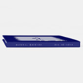Navy Blue Specialized Spine Gastenboek (Rug)