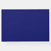 Navy Blue Specialized Spine Gastenboek (Achterkant)