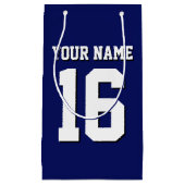 Navy Blue Sports Jersey Team Jersey Klein Cadeauzakje (Voorkant)