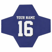 Navy Blue Sports Jersey Team Jersey Voetbal (Enkel)