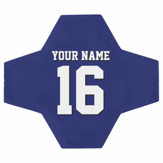 Navy Blue Sports Jersey Team Jersey Voetbal (Enkel)