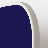 Navy Blue Stars Initialen Moderne stijl Pickleball Paddle (Links Detail)