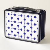Navy Blue Stippen, Stippenpatroon, Stippen (Achterkant)