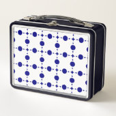 Navy Blue Stippen, Stippenpatroon, Stippen (Voorkant)