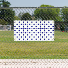 Navy Blue Stippen, Stippenpatroon, Stippen Spandoek