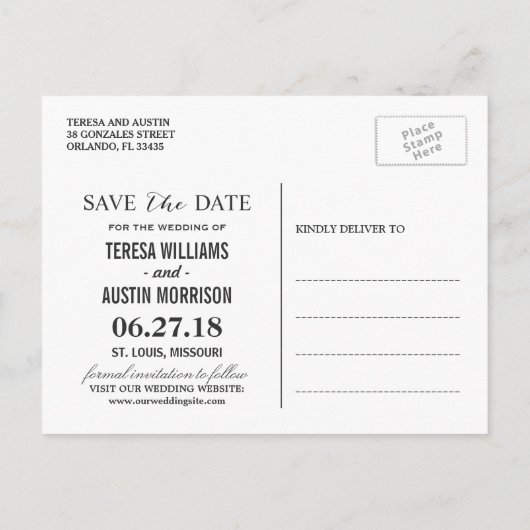 Navy Blue String Lights Elegant Lace Save the Date Aankondigingskaart (Achterkant)