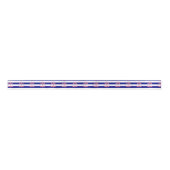 Navy Blue Stripes en Blush Pink Nautisch Anker Satijnen Lint (Voorkant)