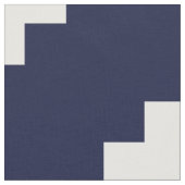Navy Blue Swiss Cross Modern Pattern Stof (Close Up)