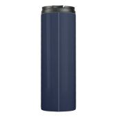 Navy Blue Thermosbeker (Achterkant)