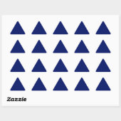 Navy Blue Triangle Sticker (Vel)