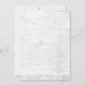 Navy Blue Tying the Knot Minimalist Summer Weddens Kaart (Achterkant)