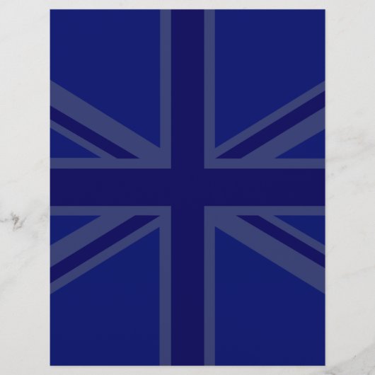NAvy Blue Union Jack Decor (Voorkant)